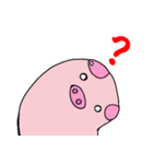 Love to sleep pig and love to eat pigs（個別スタンプ：22）