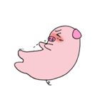 Love to sleep pig and love to eat pigs（個別スタンプ：40）