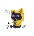 ネクロくんは、いつも猫をかぶってる（個別スタンプ：10）