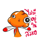 Thong Yot the goldfish（個別スタンプ：15）