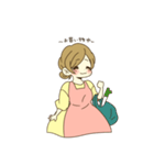 主婦・ママの日常会話（個別スタンプ：4）