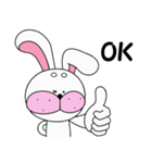 うさまゆげ（個別スタンプ：2）