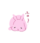 パステルカラーうさぎ(基本編)（個別スタンプ：11）