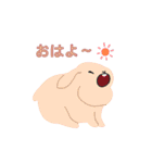 パステルカラーうさぎ(基本編)（個別スタンプ：31）