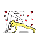 Advanced Yoga with Chicken Duck Seal（個別スタンプ：9）