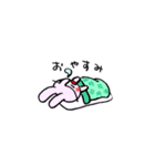 頑張れ！ダメうさぎ（個別スタンプ：6）