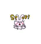頑張れ！ダメうさぎ（個別スタンプ：13）