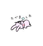 頑張れ！ダメうさぎ（個別スタンプ：16）