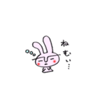 頑張れ！ダメうさぎ（個別スタンプ：18）