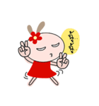 Tokki Hana the rabbit（個別スタンプ：35）