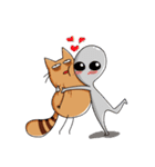 Toto and its strange friends（個別スタンプ：21）