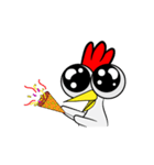 Idiot chicken（個別スタンプ：6）