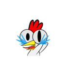 Idiot chicken（個別スタンプ：8）