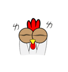 Idiot chicken（個別スタンプ：12）