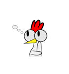 Idiot chicken（個別スタンプ：13）