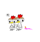 Idiot chicken（個別スタンプ：16）