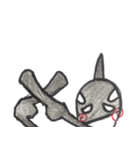 男前なシャチ（個別スタンプ：3）