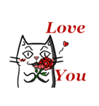 ian cat taking something（個別スタンプ：21）