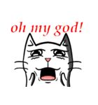 ian cat taking something（個別スタンプ：28）