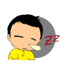 Taitai boy play near his home（個別スタンプ：30）