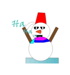 snowman cute（個別スタンプ：5）