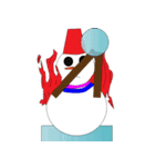 snowman cute（個別スタンプ：6）