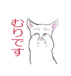 しろいこねこ（個別スタンプ：7）
