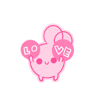Pea bunny（個別スタンプ：10）
