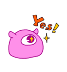 柔らかい謎生物（個別スタンプ：1）