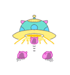 柔らかい謎生物（個別スタンプ：17）