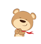 North Kaohsiung bear- love each other（個別スタンプ：1）