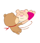 North Kaohsiung bear- love each other（個別スタンプ：21）