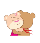 North Kaohsiung bear- love each other（個別スタンプ：25）