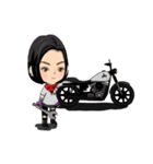 A_aey Biker（個別スタンプ：3）