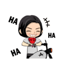 A_aey Biker（個別スタンプ：6）