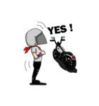 A_aey Biker（個別スタンプ：11）