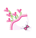 Give you a bunch of flowers（個別スタンプ：14）