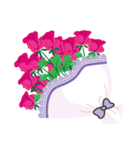 Give you a bunch of flowers（個別スタンプ：15）