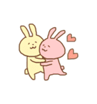 ウサギとリンゴとときどき女の子（個別スタンプ：20）