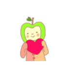 ウサギとリンゴとときどき女の子（個別スタンプ：30）