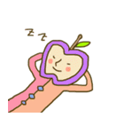 ウサギとリンゴとときどき女の子（個別スタンプ：31）