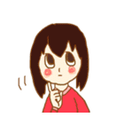 ウサギとリンゴとときどき女の子（個別スタンプ：37）