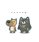 Dog and Bear working day（個別スタンプ：5）