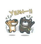 Dog and Bear working day（個別スタンプ：15）
