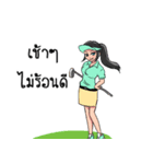 Golfer : Thai.Version（個別スタンプ：11）