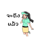 Golfer : Thai.Version（個別スタンプ：28）