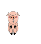 Sneezing Pig - Daily Life Dialogue3（個別スタンプ：22）