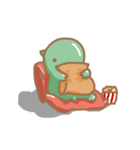 Gino the Tiny Dinosaur（個別スタンプ：8）