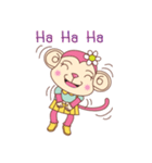 Pinky Monkey（個別スタンプ：10）