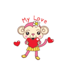 Pinky Monkey（個別スタンプ：15）